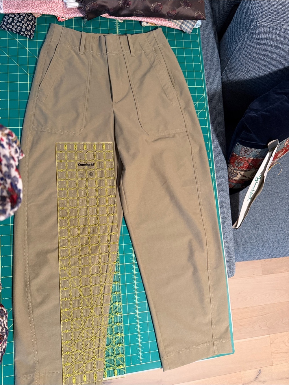 Athleta stretch khakis